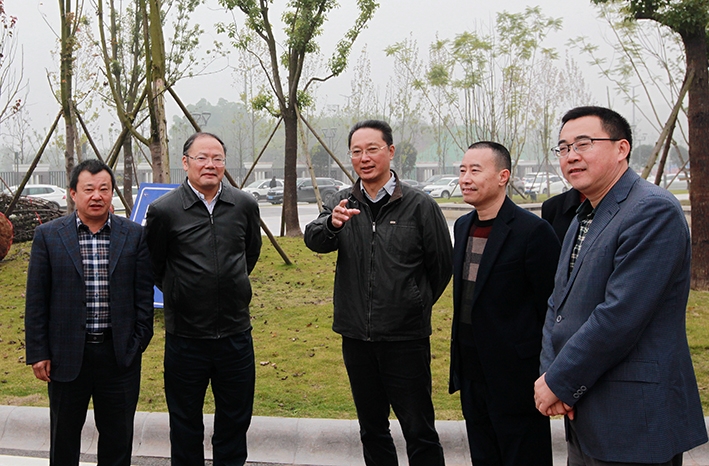 市委常委、宣傳部部長(zhǎng)唐杰率隊(duì)督導(dǎo)四川衛(wèi)生康復(fù)職業(yè)學(xué)院新校區(qū)建設(shè)