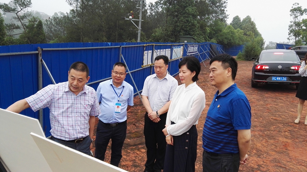 市委常委、組織部部長劉敏調(diào)研公司農(nóng)團田園綜合體項目