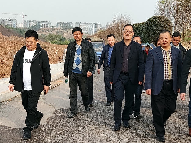 市委常委、高新區(qū)黨工委書記張邦舉帶隊(duì)視察督導(dǎo)公司臥龍湖西區(qū)生態(tài)修復(fù)工程項(xiàng)目建設(shè)推進(jìn)情況