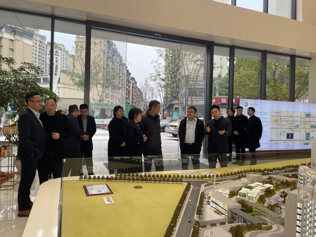 自貢市委常委、市總工會主席龍騰鑫調(diào)研“匯東鹽都印象”項目