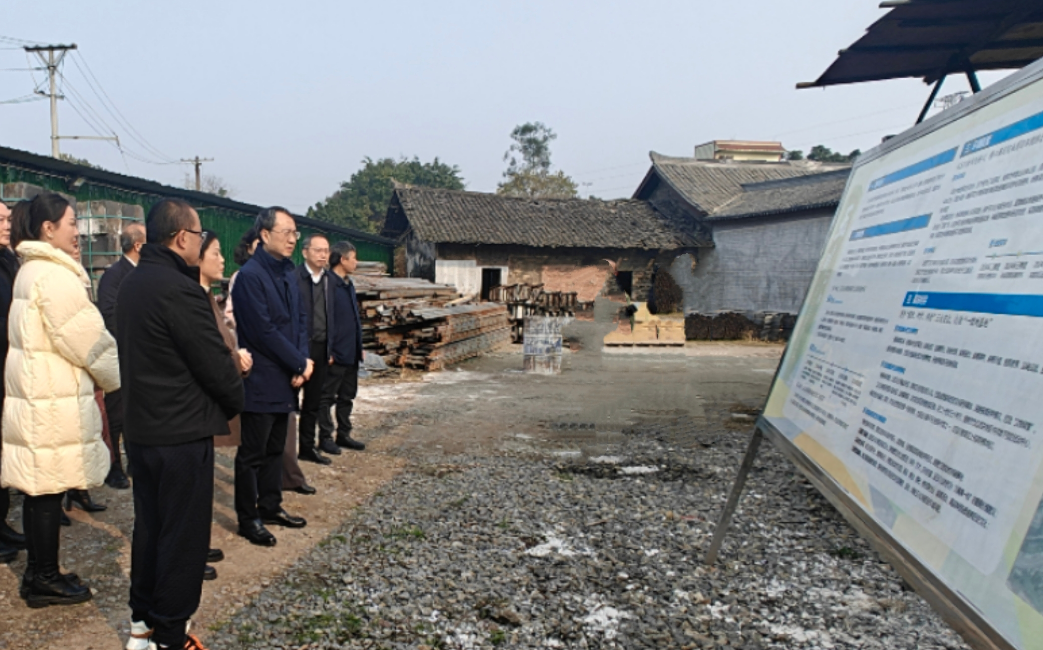 自貢市委副書記、市政府黨組書記、市長(zhǎng)石鋼調(diào)研玉川公祠項(xiàng)目