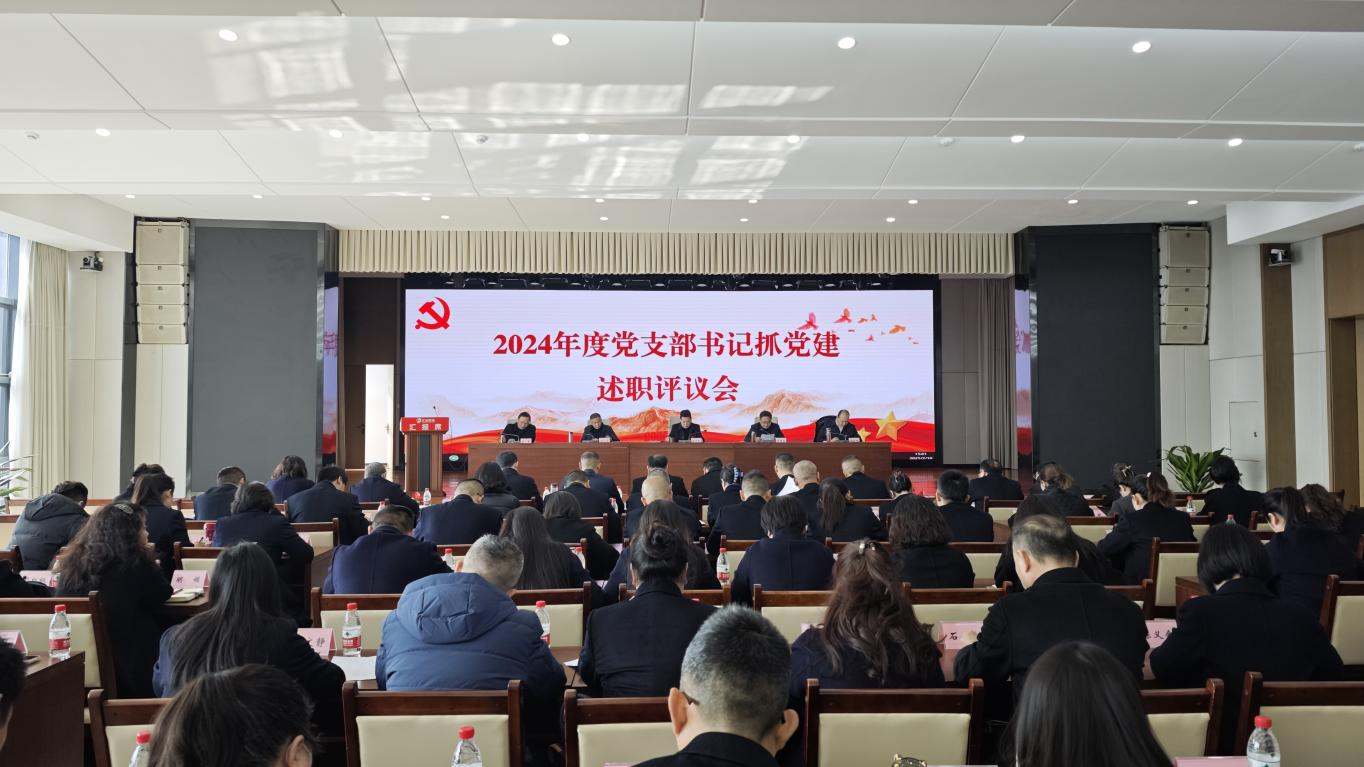 述職評(píng)議驗(yàn)成績(jī)，凝心聚力建新功 | 公司黨委召開2024年度黨支部書記抓黨建述職評(píng)議會(huì)議